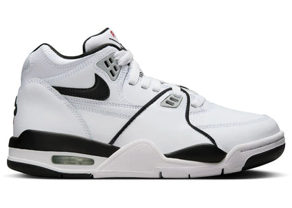 Nike Air Flight '89 White Black Wolf Grey (GS) - authentic Nike sneakers
