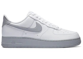 Nike Air Force 1 07 White Grey Sole - vue 360