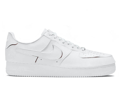 Nike Air Force 1/1 White Varsity Red - sneakers view 2