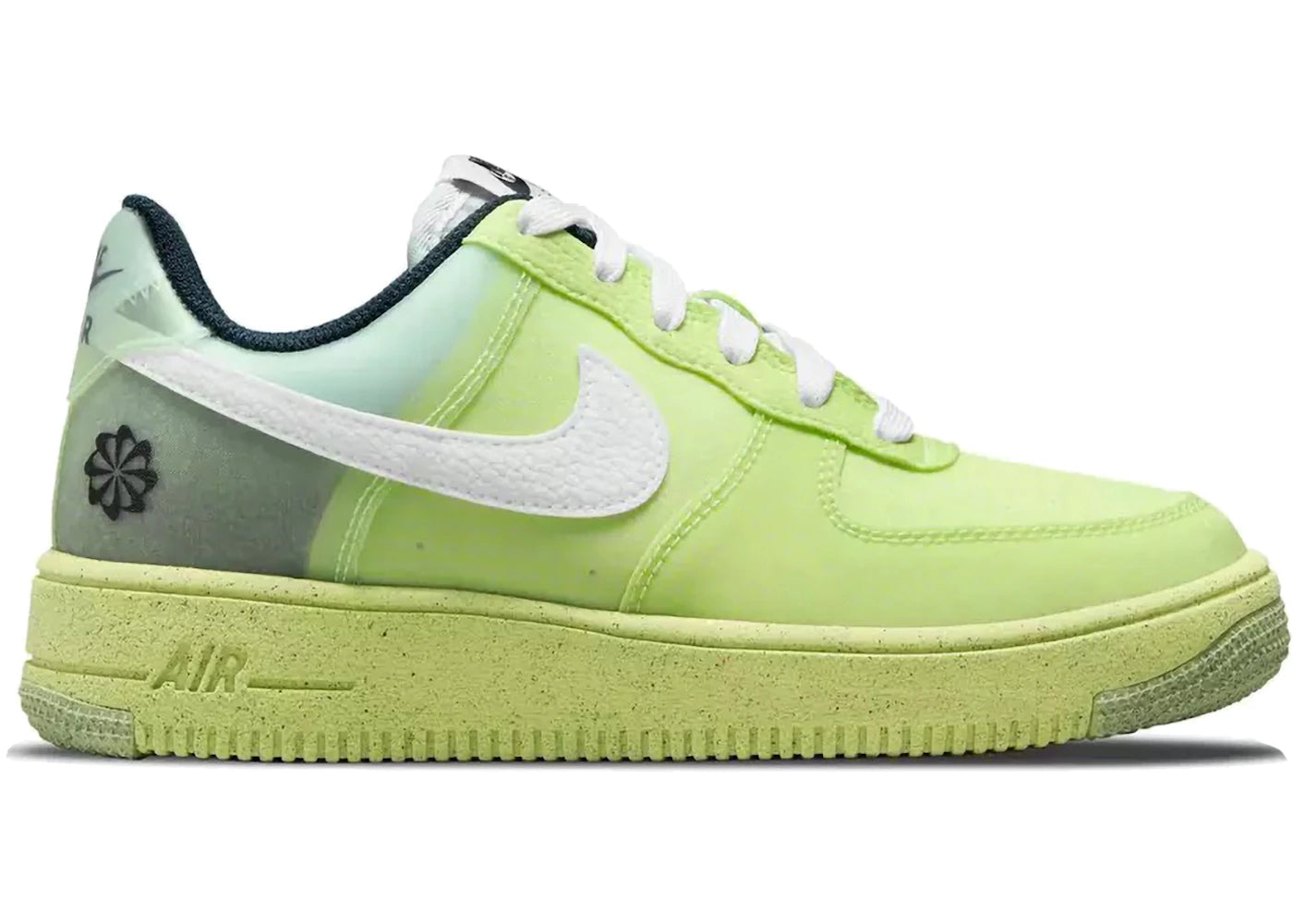 Nike Air Force 1 Crater Low Light Lemon Twist (GS) - vue 360