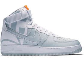 Nike Air Force 1 High Force Logo Pure Platinum - vue 360