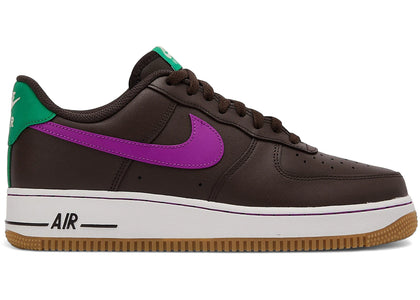 Nike Air Force 1 Low '07 Baroque Brown Vivid Purple - authentic Nike sneakers