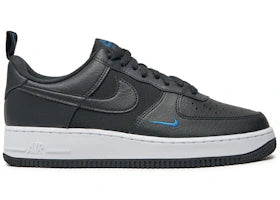 Nike Air Force 1 Low 07 Black Court Blue - vue 360