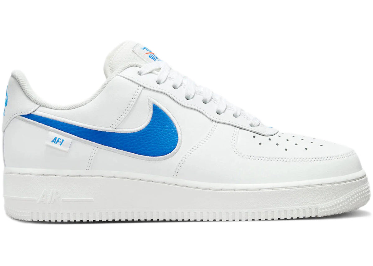 Nike Air Force 1 Low '07 Blue Label White - vue secondaire A