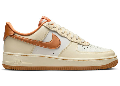 Nike Air Force 1 Low '07 Coconut Milk Celestial Gold Copper (Women's) sneakers - authentic Nike shoes
