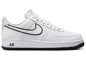 Nike Air Force 1 Low '07 Embroidered Swoosh White Black