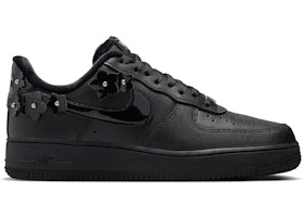 Nike Air Force 1 Low '07 Florette Black Off-Noir Women's - authentic Nike sneakers
