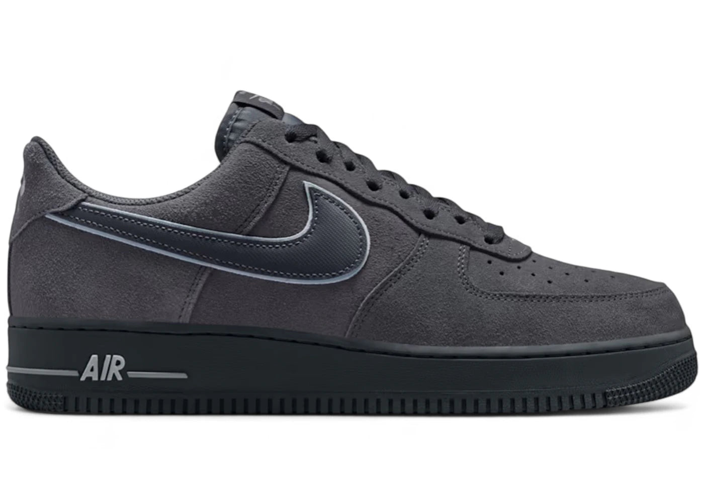 Nike Air Force 1 Low '07 LV8 Anthracite Cool Grey - vue 360