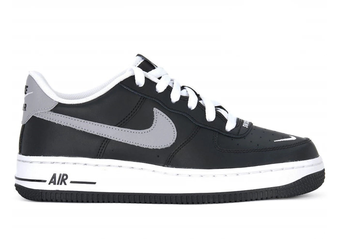 Nike Air Force 1 Low '07 LV8 Black Wolf Grey (GS) - vue 360