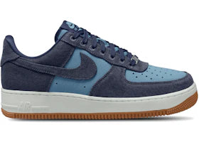 Nike Air Force 1 Low '07 LV8 Denim Navy Worn Blue - vue 360