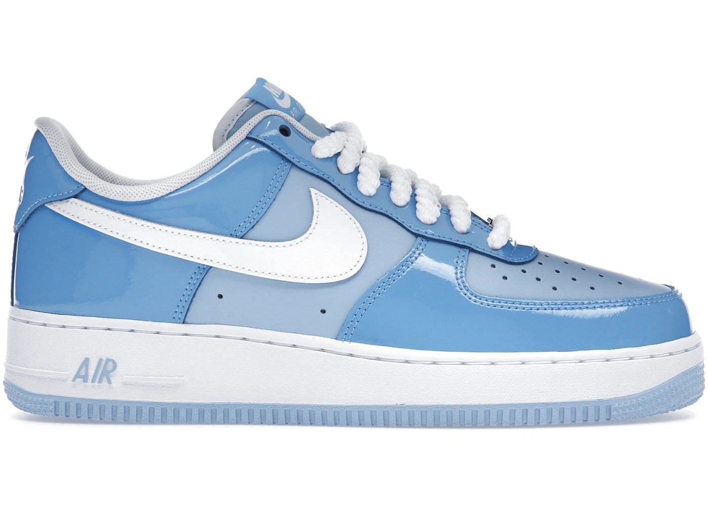 Nike Air Force 1 Low '07 LV8 Phychic Blue White Patent