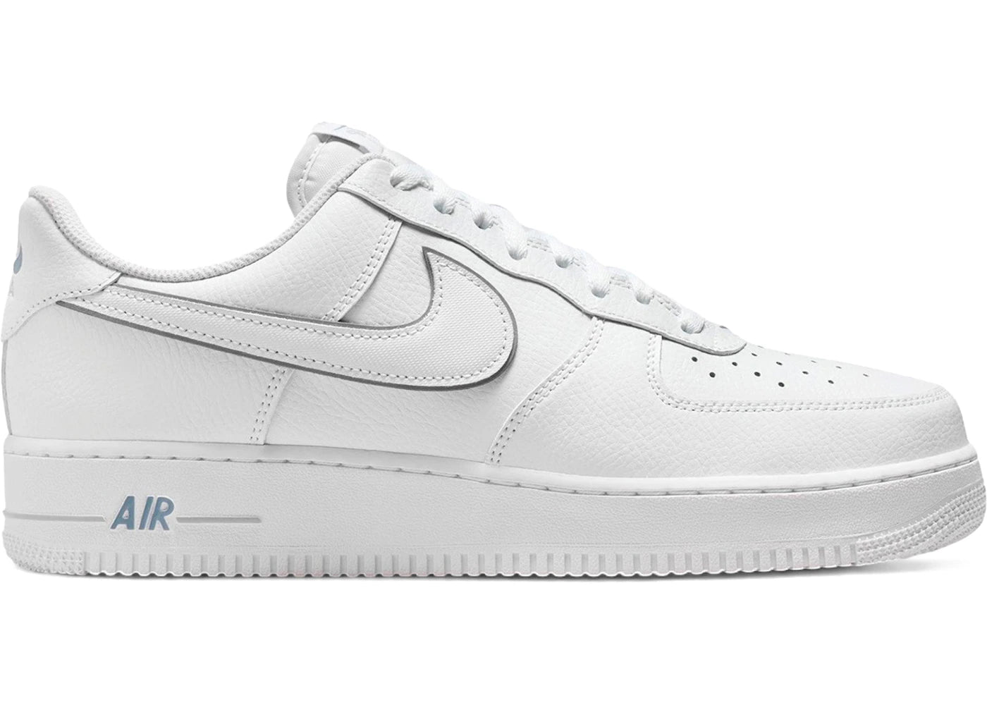 Nike Air Force 1 Low '07 LV8 White Silver Wolf Grey - vue 360