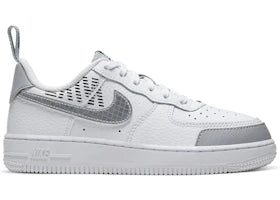 Nike Air Force 1 Low 07 LV8 White Wolf Grey Black (PS) - vue 360