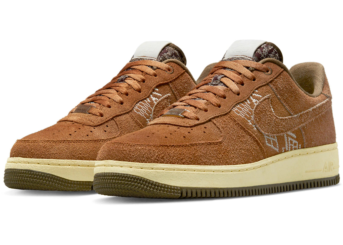 Nike Air Force 1 Low '07 PRM NAI-KE Brown - vue secondaire B