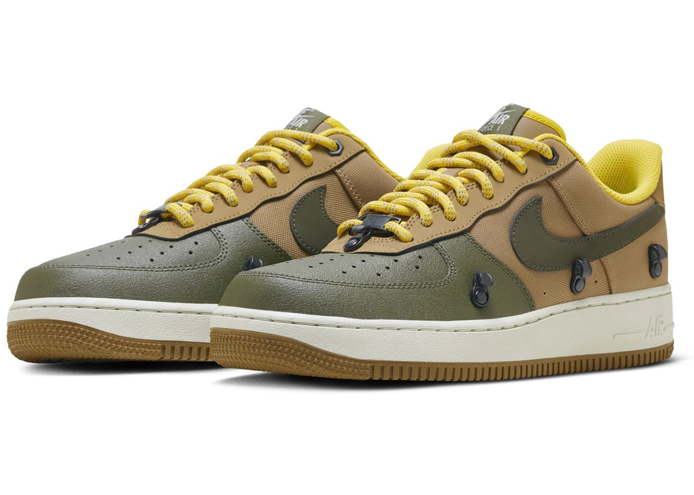 Nike Air Force 1 Low '07 PRM Winterized Cargo Khaki - vue secondaire B