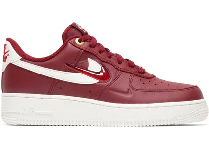 Nike Air Force 1 Low '07 Premium History Of Logos Team Red (Women's) - sneakers view 2