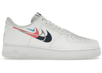 Nike Air Force 1 Low '07 Quadruple Swoosh White Navy Crimson