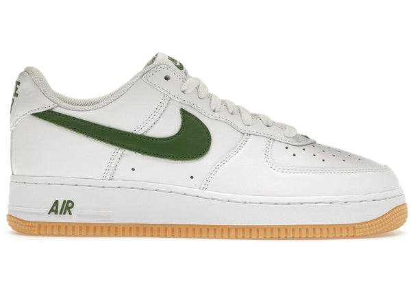 Nike Air Force 1 Low Retro QS Color of the Month White Forest Green sneakers - authentic Nike shoes