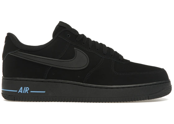 Nike Air Force 1 Low '07 SE Black University Blue sneakers - authentic Nike shoes
