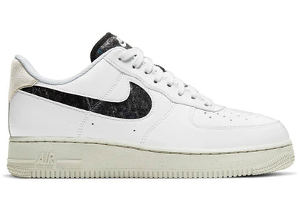 Nike Air Force 1 Low '07 SE Recycled White Black Light Bone (Women's) - authentic Nike sneakers