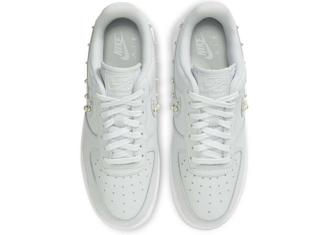 Nike Air Force 1 Low '07 SE TRND Pearl Swoosh Pure Platinum - vue secondaire B