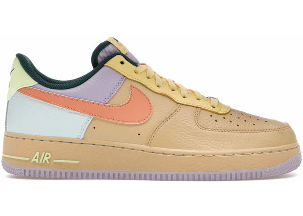 Nike Air Force 1 Low '07 Sesame Hydrangeas Soft Yellow Apricot Agate sneakers - authentic Nike shoes