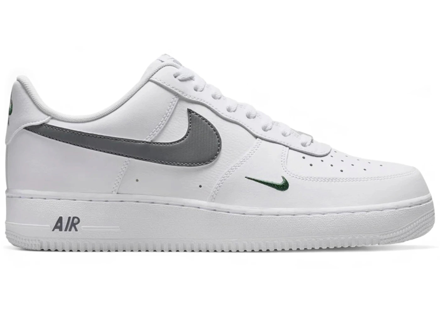 Nike Air Force 1 Low '07 White/Fir/Cool Grey - vue secondaire A