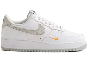 Nike Air Force 1 Low '07 White Kumquat Grey Fog - authentic Nike sneakers
