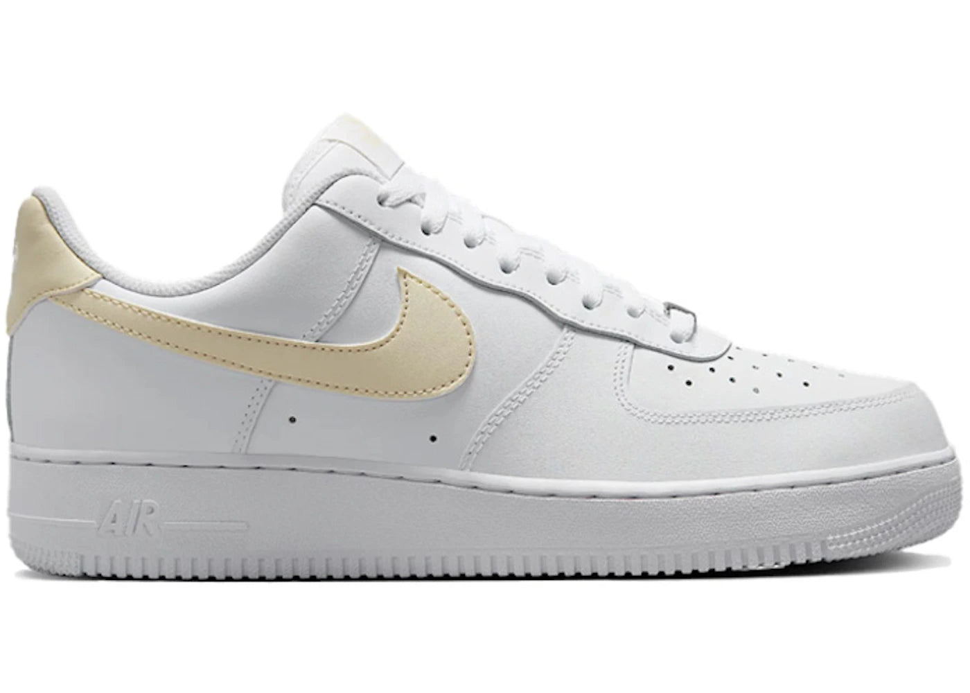Nike Air Force 1 Low '07 White Light Khaki - vue secondaire A