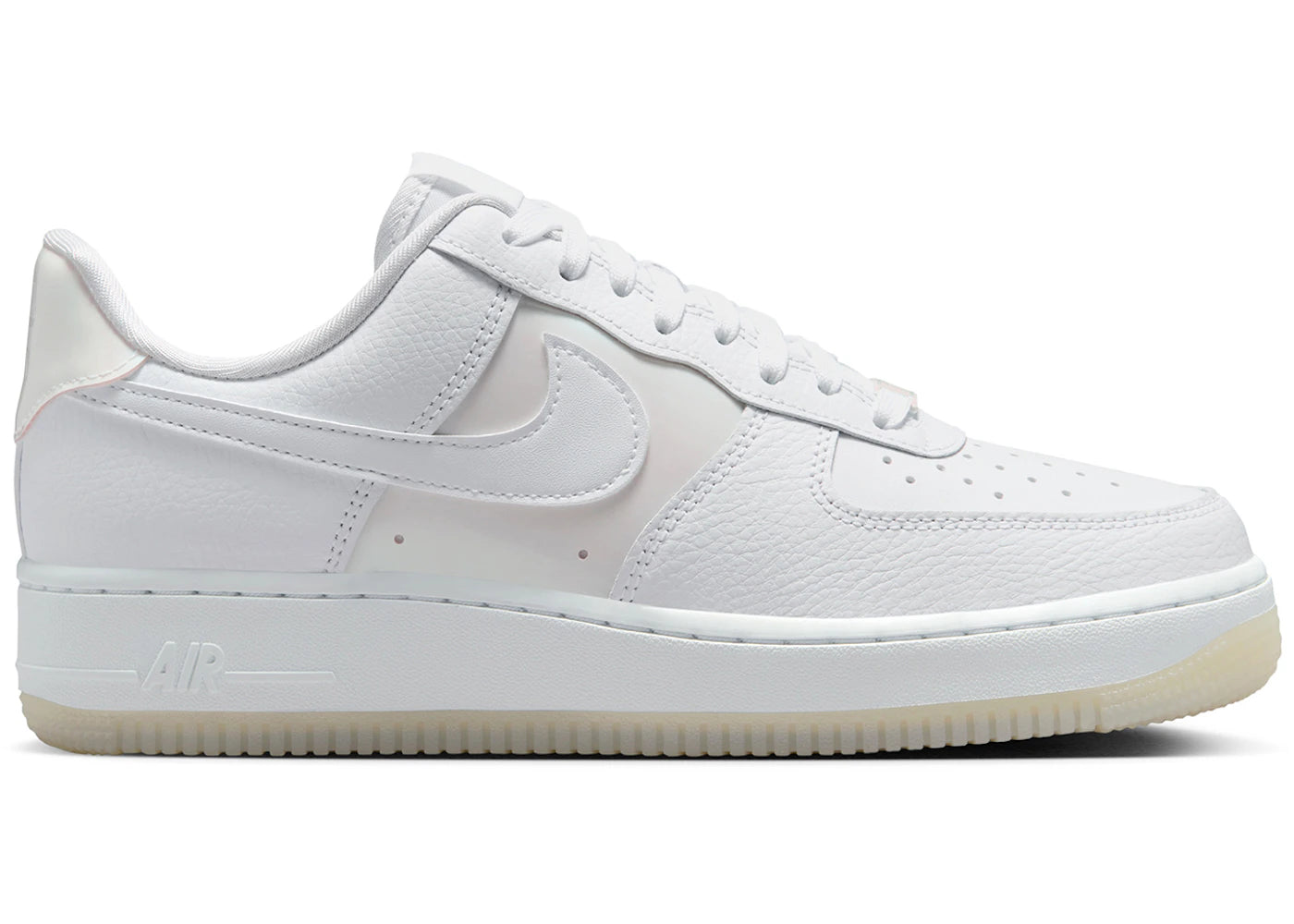 Nike Air Force 1 Low '07 White Multi-Color Ghost (Women's) - vue 360