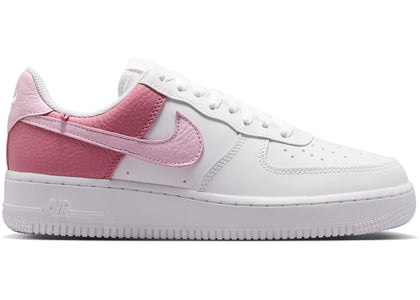 Nike Air Force 1 Low '07 White Peony Pink Gold Charm Bracelet (Women's) - authentic Nike sneakers