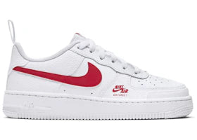 Nike Air Force 1 Low 07 White University Red (GS)
