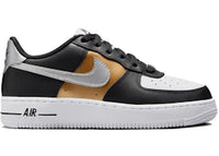Nike Air Force 1 Low Black Metallic SIlver (GS)