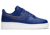 Nike Air Force 1 Low Blue Gold Swoosh (Women's)