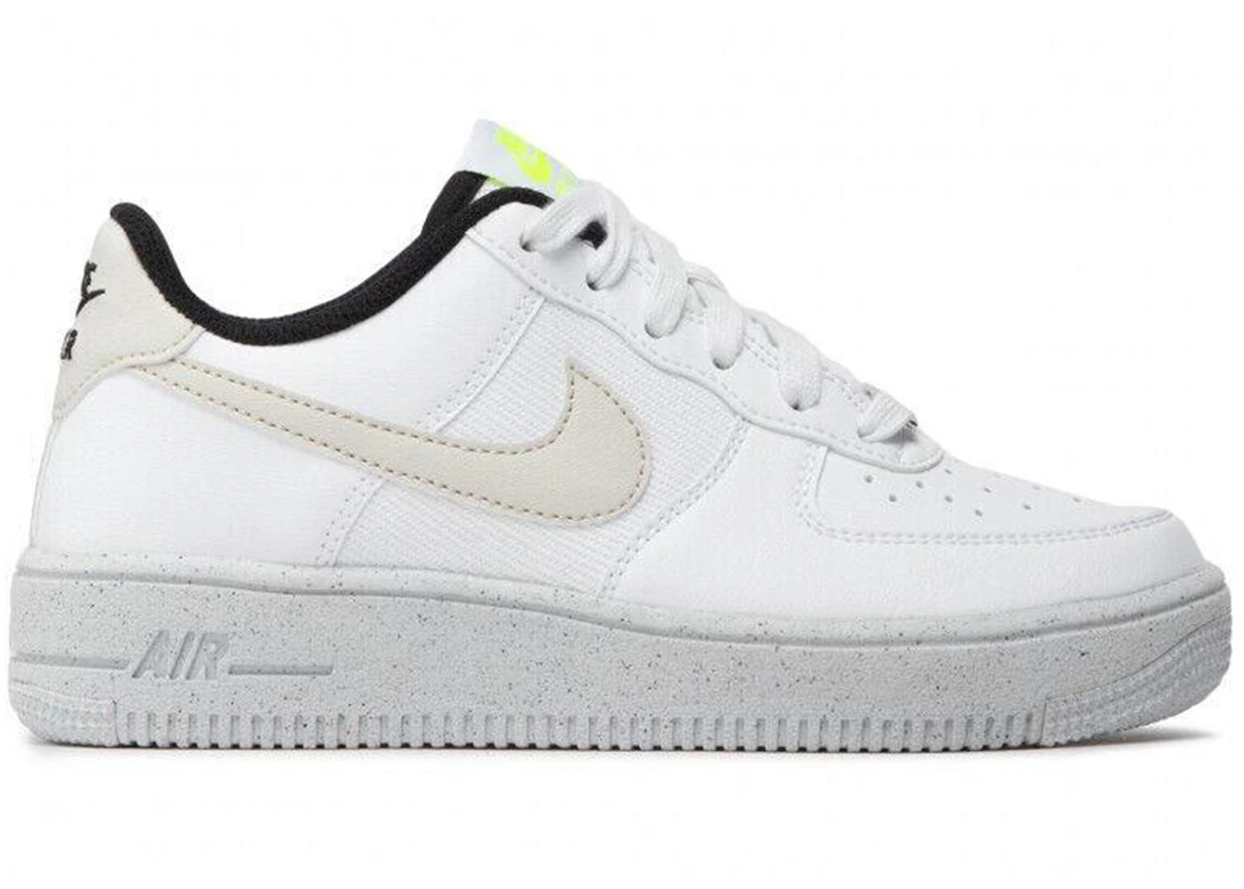 Nike Air Force 1 Low Crater Next Nature White Light Bone (GS) - vue 360