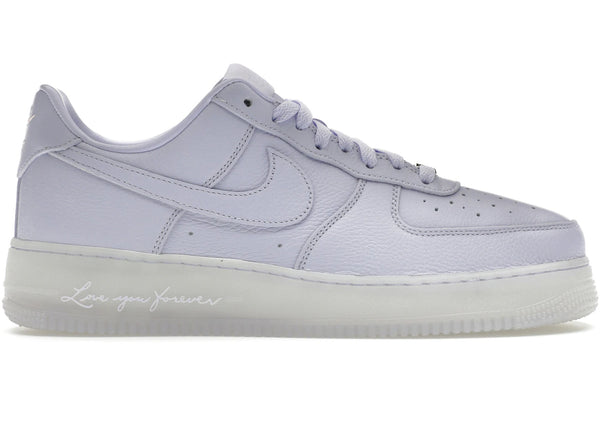 Nike Air Force 1 Low Drake NOCTA Certified Lover Boy Palest Purple sneakers - authentic Nike shoes