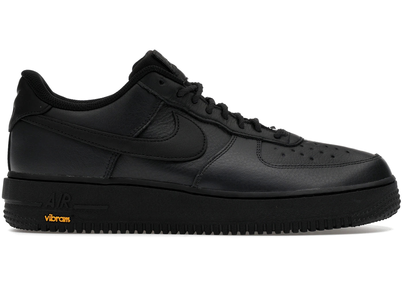 Nike Air Force 1 Low Gore-Tex Vibram Black % - vue 360