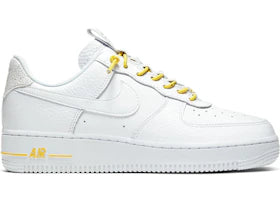 Nike Air Force 1 Low Lux White Chrome Yellow (Women's) - authentic Nike sneakers