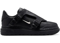 Nike Air Force 1 Low Luxe Black Metallic Silver