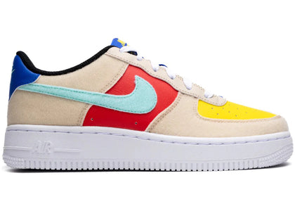 Nike Air Force 1 Low Multi-Color Velcro (GS) - sneakers view 2