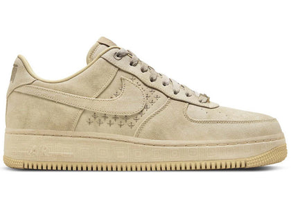 Nike Air Force 1 Low NAI-KE Tan Canvas - sneakers view 2