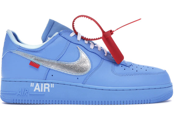 Nike Air Force 1 Low Off-White MCA University Blue sneakers - authentic Nike shoes