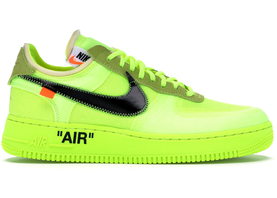 Nike Air Force 1 Low Off-White Volt sneakers - authentic Nike shoes