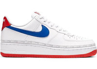 Nike Air Force 1 Low Overbranding White Red Blue
