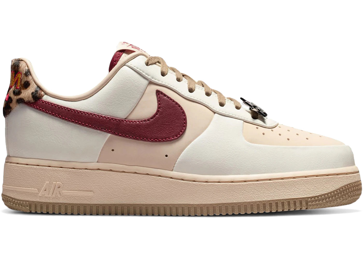 Nike Air Force 1 Low Pearl White Leopard (Women's) - vue 360