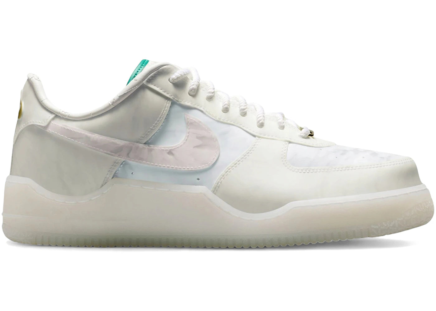 Nike Air Force 1 Low Premium LeBron James Beijing White Jade Ice - vue 360