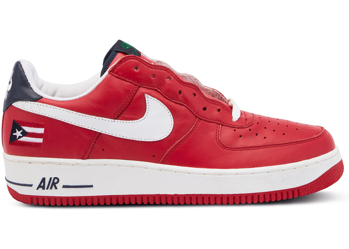 Nike Air Force 1 Low Puerto Rico 4 - vue secondaire A