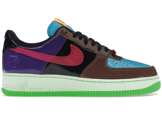 Nike Air Force 1 Low SP Undefeated Multi-Patent Pink Prime sneakers - authentic Nike shoes