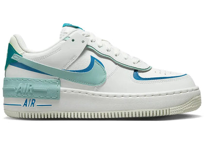 Nike Air Force 1 Low Shadow White Blue Whisper - sneakers view 2