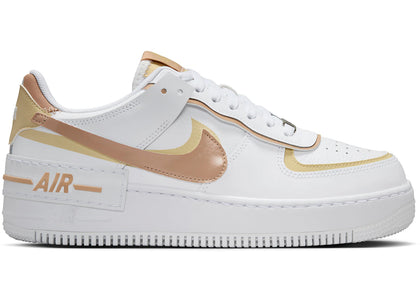 Nike Air Force 1 Low Shadow White Team Gold Rattan (Women's) - authentic Nike sneakers
